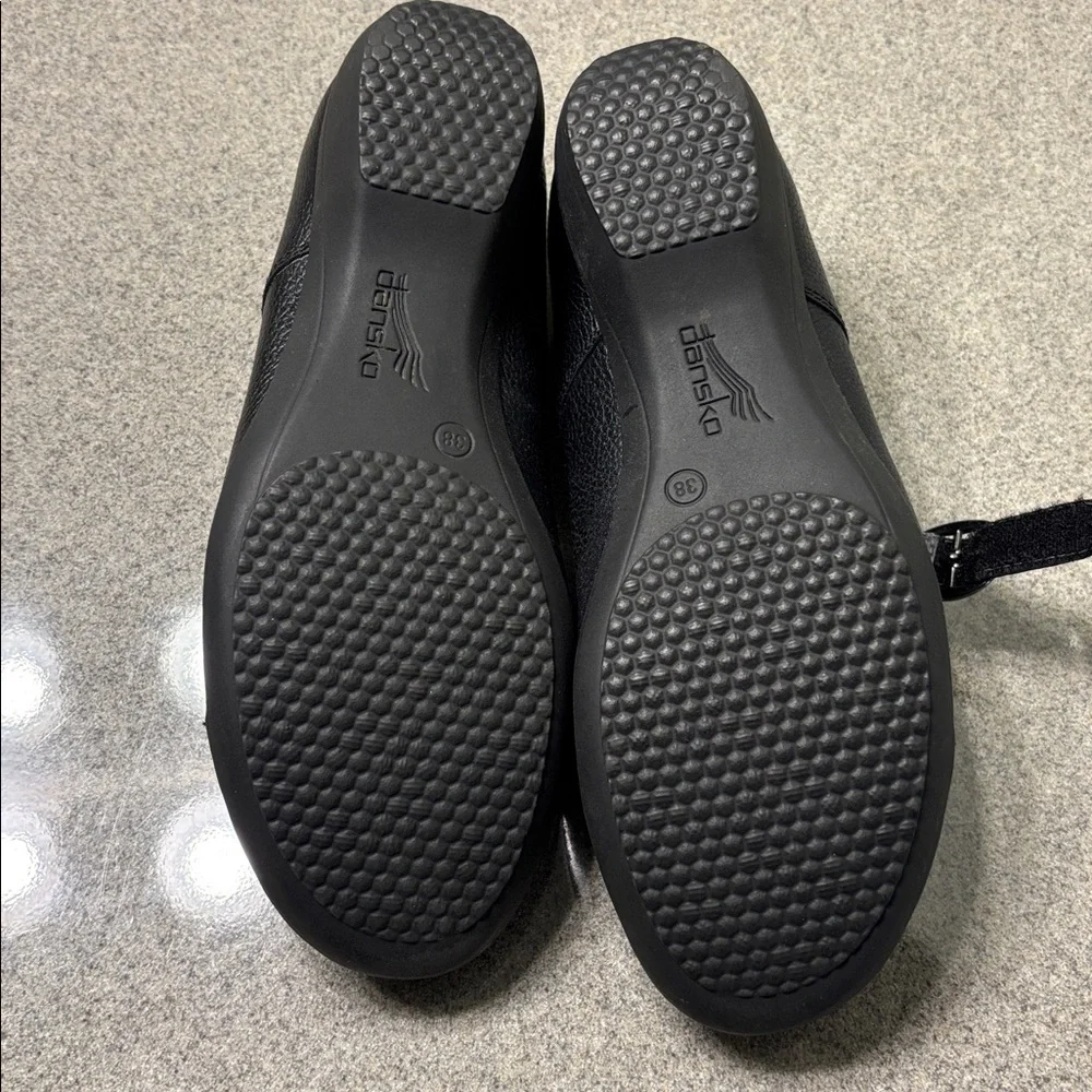 Dansko Black Mary Jane Flats Size 38 - Picture 3 of 3
